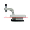SRT1140P_5-1 Primo piano della maniglia della serratura a compressione, ergonomica e robusta