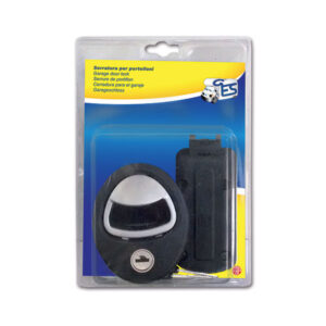 Serratura completa Magic blister, vista frontale del packaging del prodotto per camper e caravan