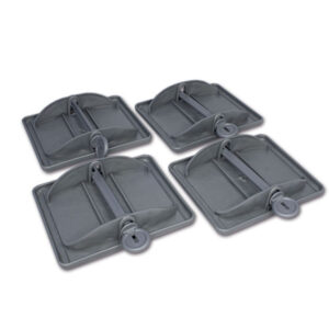 4 basi antisprofondamento per piedini