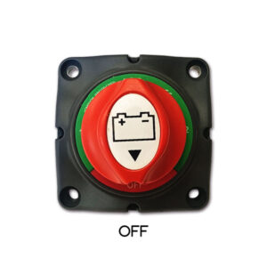 Selettore staccabatteria con manopola • 300 A