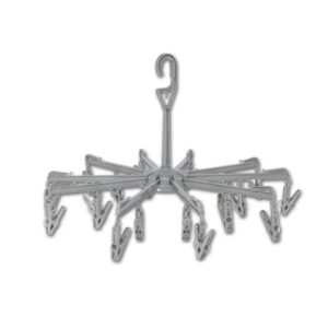 Stendibiancheria girevole con gancio