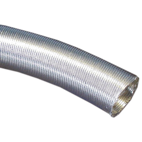 STF9018_1-1 Tubo scarico inox S5002/5004 per stufe a gas, resistente alla corrosione.