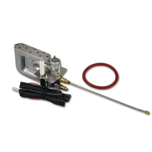 Dettaglio del Bruciatore completo per stufe 3002/3004, componente essenziale per il riscaldamento del camper