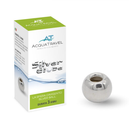SILVER GLOBE - SFERA IN ARGENTO