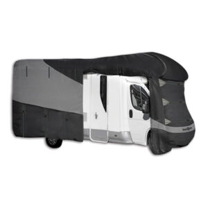 TCM375_2-1 Dettaglio del tessuto multistrato della Camper Cover 12 M, resistente agli agenti atmosferici