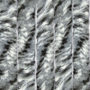 Tenda ciniglia mix bianco  grigio  56 x 200 cm