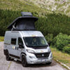 TPR104_4-1 Tetto a soffietto Sky Up chiuso sul Fiat Ducato, integrato nel design del veicolo