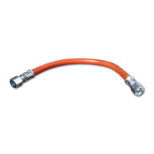 TUB031_1-1 Tubo gas • M14 x 1,5 - 1/4 F • 300 mm • sinistro