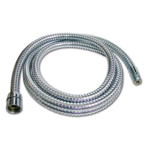 TUB1215T_1-1 Dettaglio del tubo ottone cucina 1/2" C – 15/1" M da 1,5 m, mostrando i raccordi in ottone per una connessione sicura.