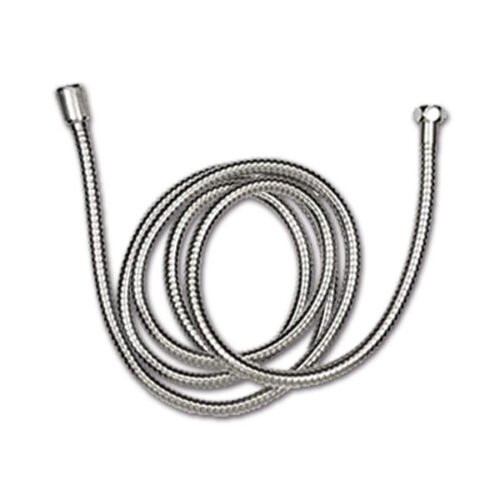 TUB1220S_1-1 Tubo flex inox • 1/2" F - 1/2" C • 200 cm in acciaio per impianti idrici di camper e caravan, con raccordi visibili