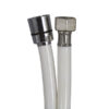 TUB5201B_2-1 Dettaglio dei raccordi del Tubo PVC bianco, mostrando la compatibilità e la robustezza del materiale per l'uso in docce per veicoli ricreazionali.