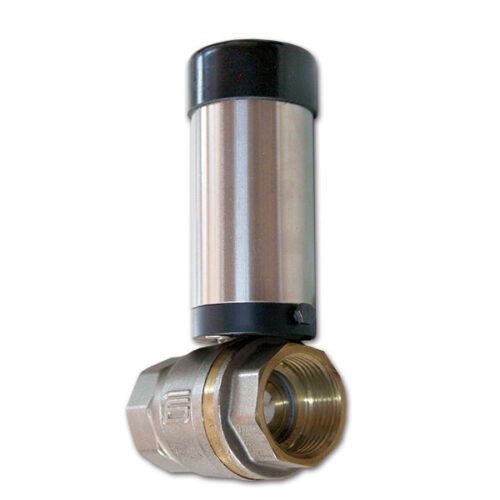 VALE27_1-1 Valvola a sfera motorizzata EasyDump Ball Ø 1"1/4 per scarico acque grigie camper e caravan