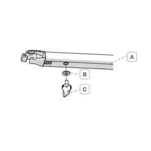 VRA0131_4-1 Immagine ravvicinata del materiale resistente del Rafter Pro di FIAMMA S.P.A.