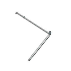 VRA0150_1-1 Rafter angolare destro Caravanstore 410-550 XL Fiamma installato su tendalino per stabilizzare la struttura.