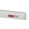 VRD7127G_1-1 Tendalino F35 Pro 270 • Titanium / Royal Grey esteso su camper, vista laterale, offre ampia ombra.
