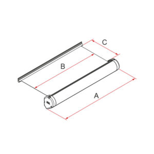 Il SlideOut 280 installato su un camper, dimostrando come si integra armoniosamente con il veicolo e crea spazio aggiuntivo.