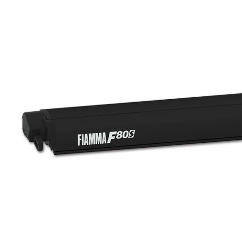 VRD9932G_1-1 Tendalino FIAMMA F80 S 320 • Deep Black / Royal Grey esteso su camper