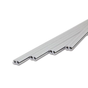 Dettaglio del Privacy Rail Kit 4 pcs FIAMMA S.P.A. per tendalini camper, mostra i componenti per l'installazione.