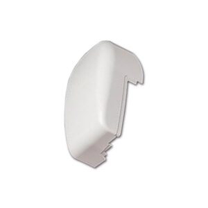 Componente di ricambio per tendalino FIAMMA, la cuffia sinistra F45 S Ti in colore Polar White.