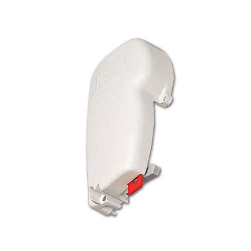VRR1005_1-1 Spalletta sinistra F45 S senza arganello Polar White di FIAMMA S.P.A. per tendalino camper.