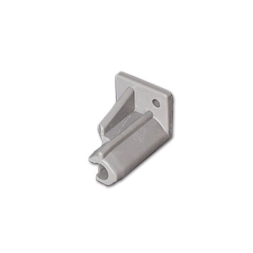 Dettaglio dello snodo superiore sinistro per piedino F45S FIAMMA, componente di ricambio originale per tendalino.