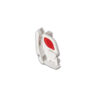 Dettaglio della spalletta destra frontale F45 S Polar White, ricambio originale FIAMMA per tendalini