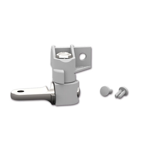 VRR1036_1-1 Dettaglio del Kit snodo superiore sinistro per piedino F45iL di FIAMMA S.P.A., ricambio essenziale per la veranda del camper.