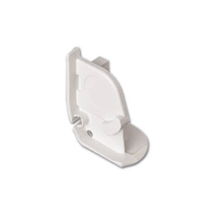 Spalletta frontale destra F45 i Polar White per tendalini FIAMMA, componente di ricambio essenziale per camper e caravan.