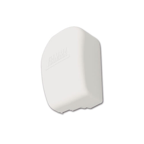 VRR1052_1-1 Cuffia sinistra ZIP / F45 TiL Polar White di FIAMMA S.P.A. per tende da sole 450-550 cm.