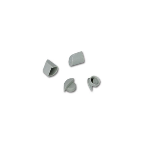 Coppia tappi coprivite FIAMMA S.P.A. per cuffia tendalino F35 PRO, protezione viti esterna.