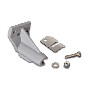 Dettaglio dello Snodo superiore piedino destro per tendalino Fiamma F45 L/ZIP, ricambio originale FIAMMA S.P.A.