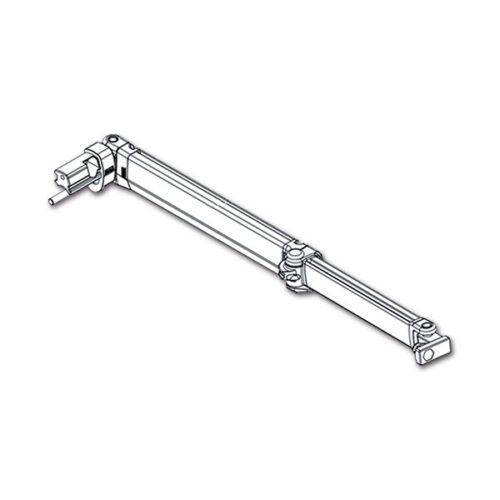 Braccio sinistro F45 S Polar White di FIAMMA per ricambi veranda camper.