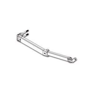 Dettaglio del braccio destro F45 S Polar White 250 cm FIAMMA S.P.A. per tendalino camper.