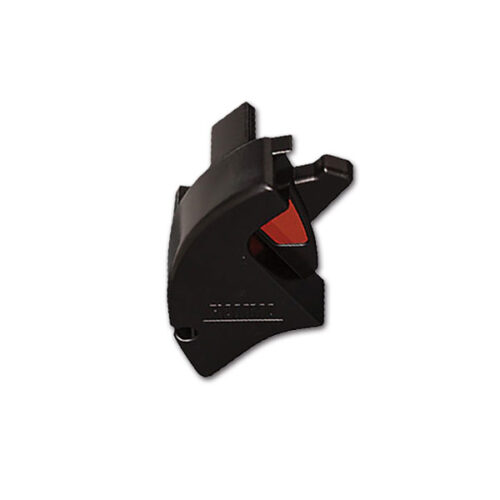 Dettaglio del Kit spalletta frontale destra F65S Deep Black di FIAMMA S.P.A., mostrando la finitura e il design compatibile.