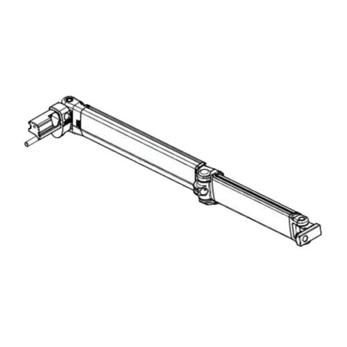 Dettaglio del Braccio SX F45 L 4,5 m di ricambio originale FIAMMA S.P.A. per verande camper.