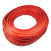 VTE10R_2-1 Rotolo di profilo copriviti rosso, accessorio versatile per la protezione e l'estetica dei veicoli ricreazionali.