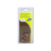 Cappuccio coprivite Ø 13 marrone chiaro in blister da 20 pezzi, accessorio per rifiniture interne di camper e caravan.