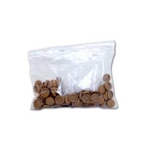 Cappuccio coprivite Ø 13 • 100 pz • marrone chiaro