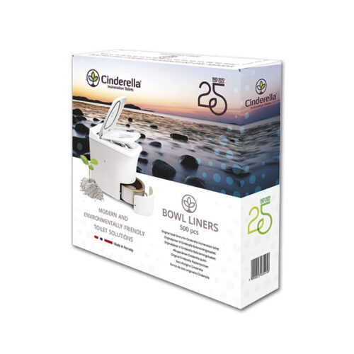 WCF208_1-1 Confezione del Pack 500 fogli wc Cinderella Comfort per camper e caravan.