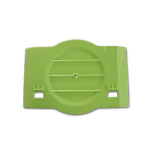 Copertura valvola WC Dometic di ricambio per toilette camper, vista ravvicinata del componente originale Dometic.