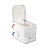 WCP102_1-1 WC portatile Bi-Pot 34 di FIAMMA S.P.A. per camper e caravan, colore grigio e bianco, con indicatore di livello.