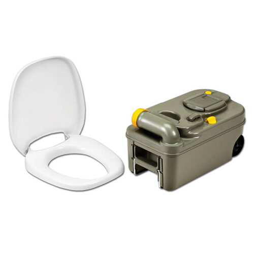 WCT101_1-1 Toilet Fresh-Up set C200 THETFORD con cassetta di raccolta nuova e sedile per camper.