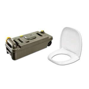 WCT102_1-1 Fresh-Up set C2/3/4 DESTRO per toilette camper Thetford, include cassetta e sedile
