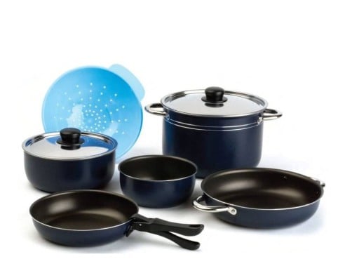 VERBANIA22 SET 9PZ PENTOLE + SCOLAPASTA