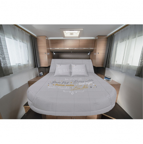 Pronto a dormire 100% cotone Letto centrale Good Night 140 x 190 cm