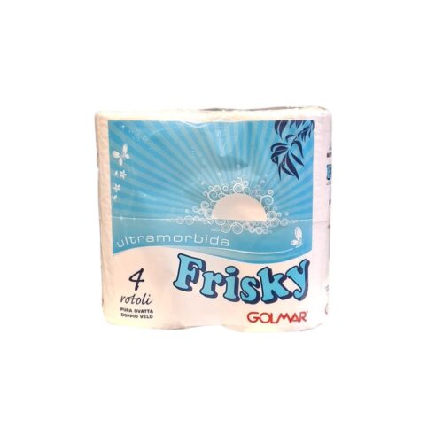 Carta igenica 4 rotoli Frisky