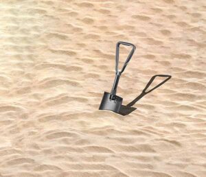 Pala Trifold come strumento indispensabile nel kit di sopravvivenza outdoor