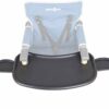 0404191N.C73_9-1 Action Baby Equiframe accanto a un camper, integrato perfettamente nell'allestimento esterno