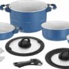 Popote Carezza Magnetogrip 7+1 in cucina camper, ottimizzazione spazio