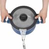 Manico del set Popote Carezza Magnetogrip in fase di sgancio